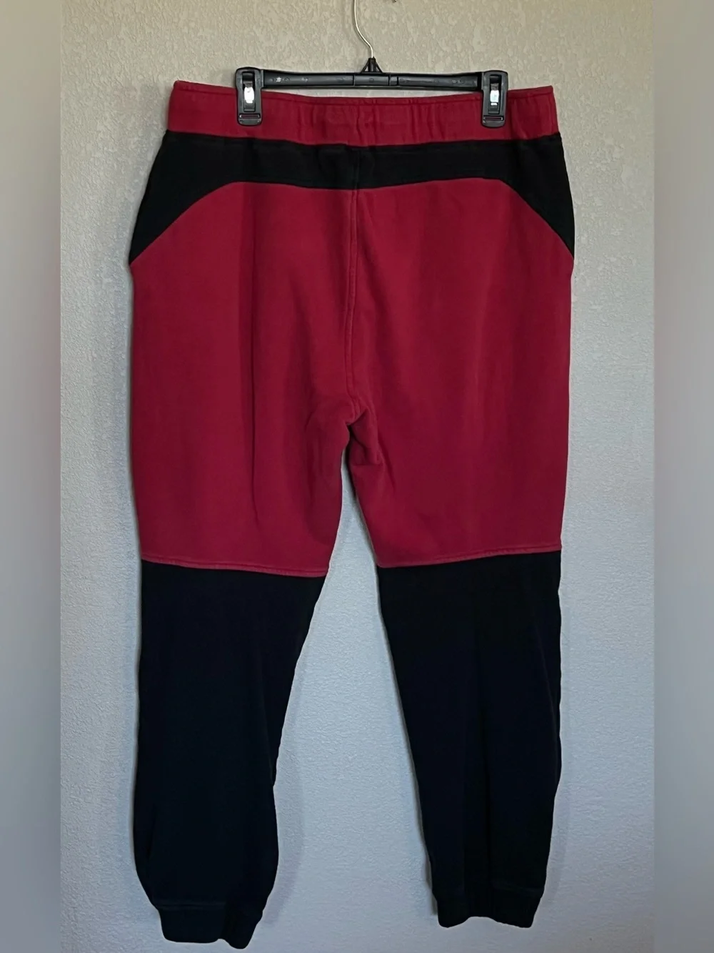 Fox Racing Lateral Moto Colorblock Fleece Joggers — Red, White & Black